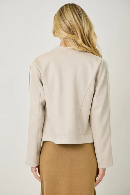 Colorblock Moto Jacket - Mystree