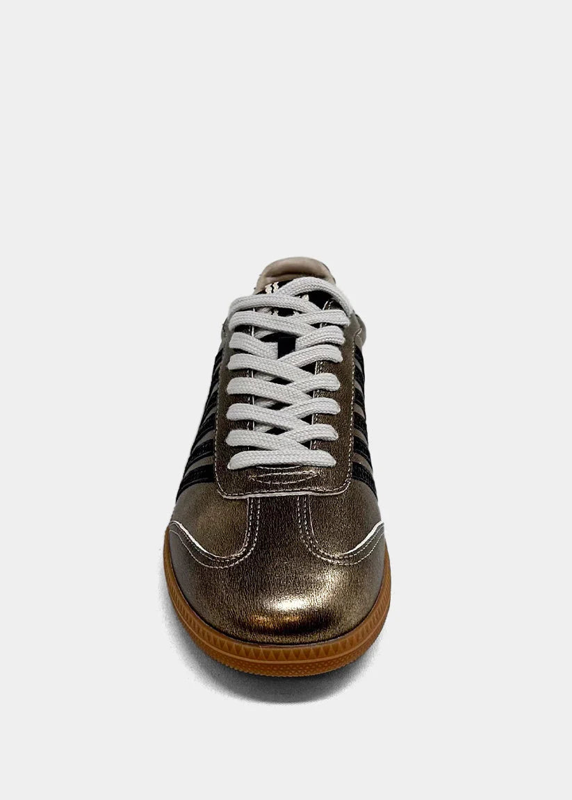 Stella Sneaker in Gold - Shu Shop