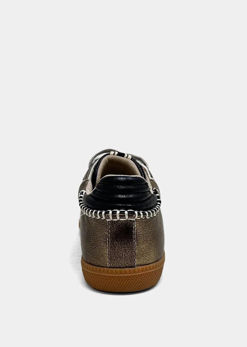 Stella Sneaker in Gold - Shu Shop