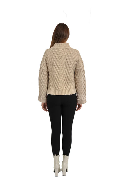 Amelia Sweater in Oatmeal - Love Token