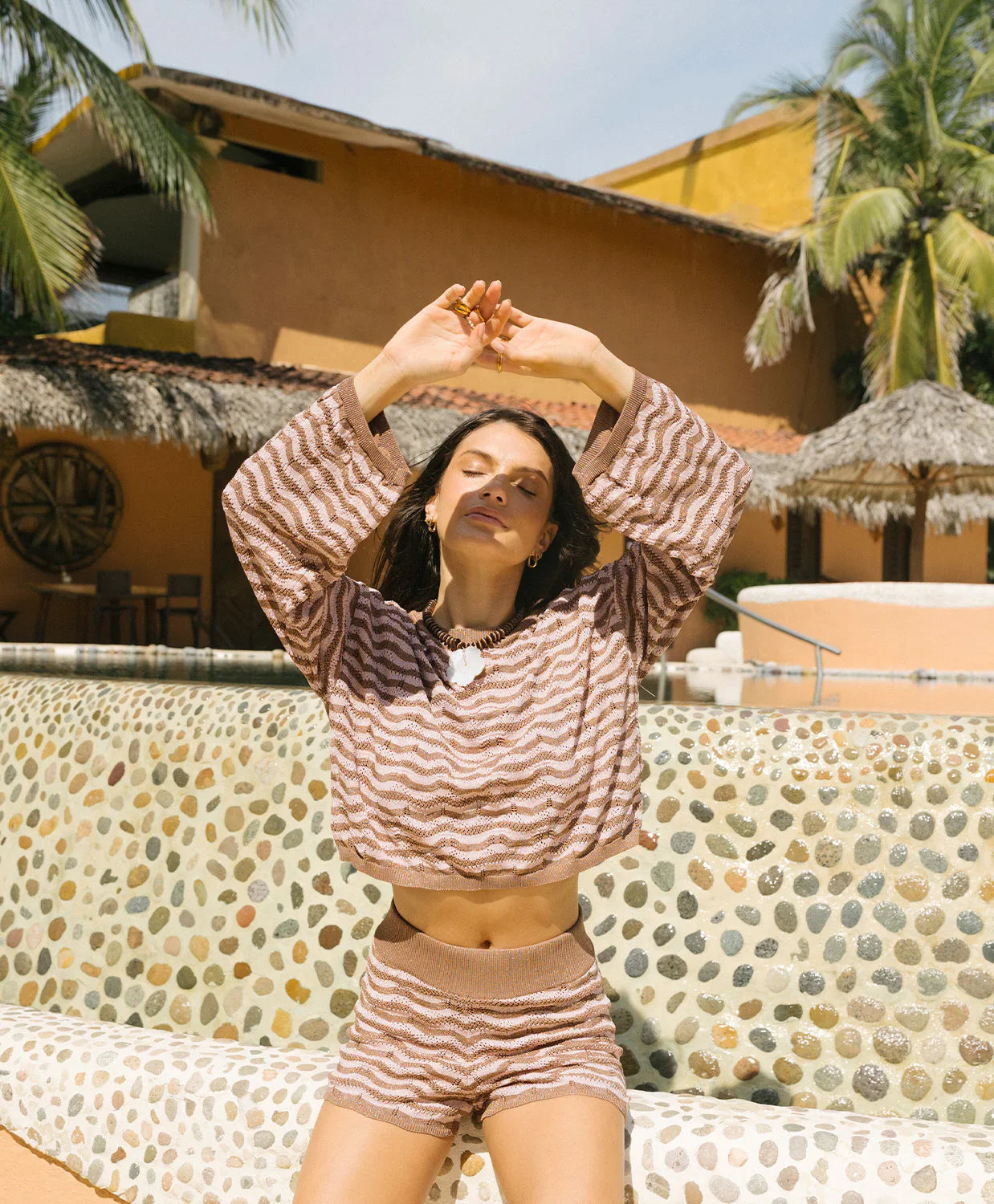Luna Short in Mocha - PQ Swim