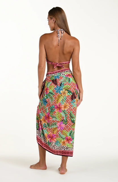 Paradise Heat Pareo Wrap - Sunshine 79