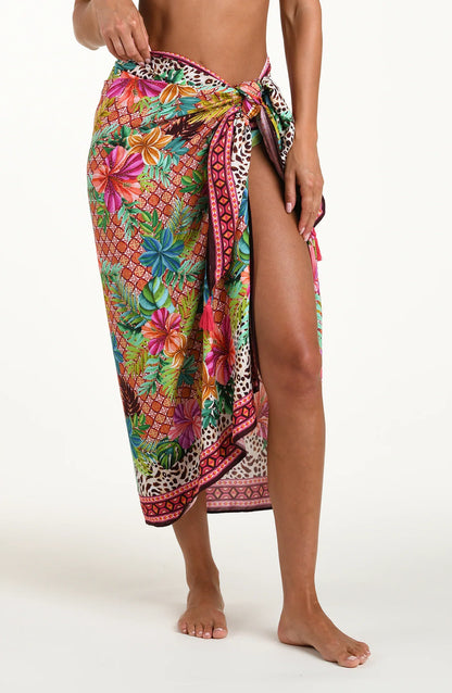 Paradise Heat Pareo Wrap - Sunshine 79