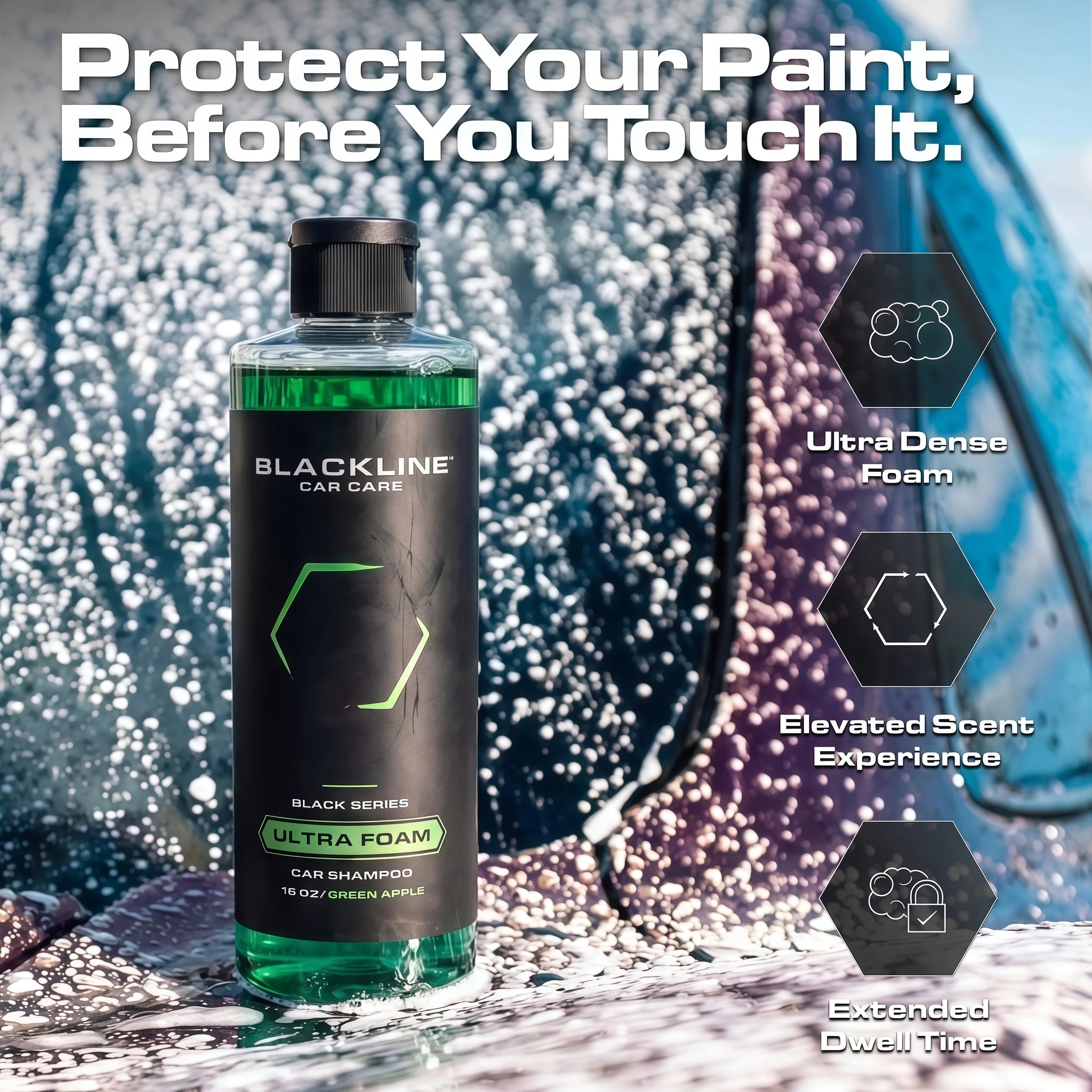 Blackout Kit – Complete Car Detailing Kit with Foam Cannon, Towels, Brushes, Wheel Cleaner & Tire Dressing